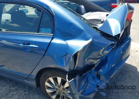 2009 Honda Civic Ex из США, поврежденный, VIN 2HGFA16809H360244